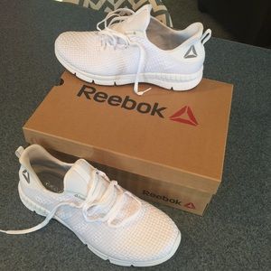 White Reebok Tennis Shoes